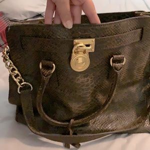 Authentic Michael Kors bag in brown